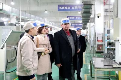 墨西哥科拉韦拉州经济部长Ing. Jaime Guerra Pérez一行到访三花